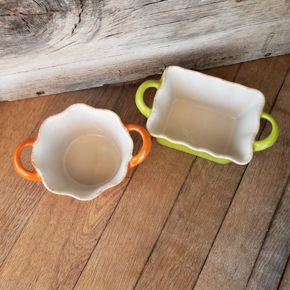 Ceramic Ramekins - 2" Deep. Set of 2. NWT - Picture 2 of 6